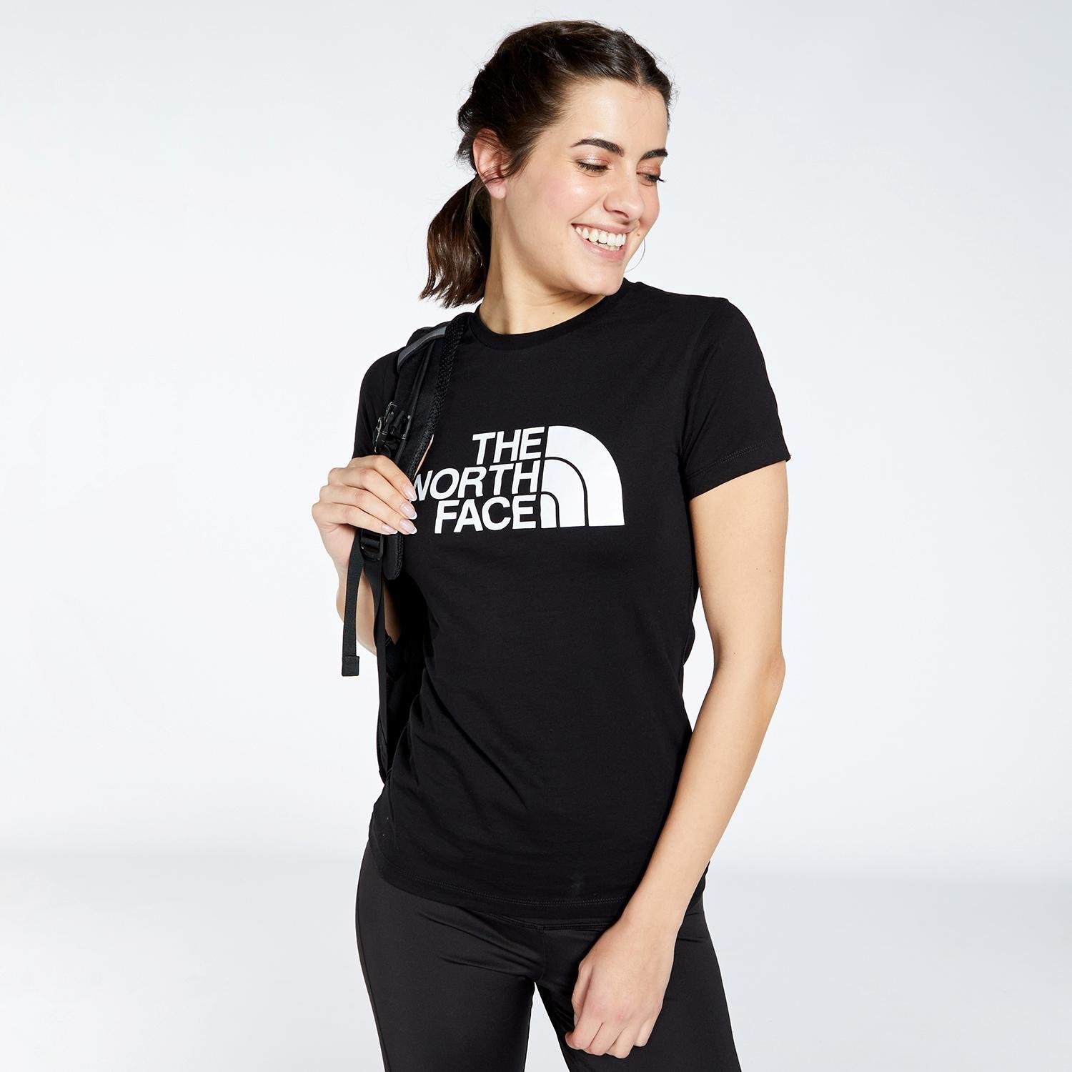 The North Face The north face easy shirt zwart dames dames