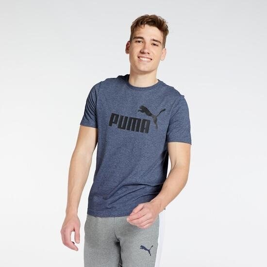 Puma Puma heather shirt blauw heren heren