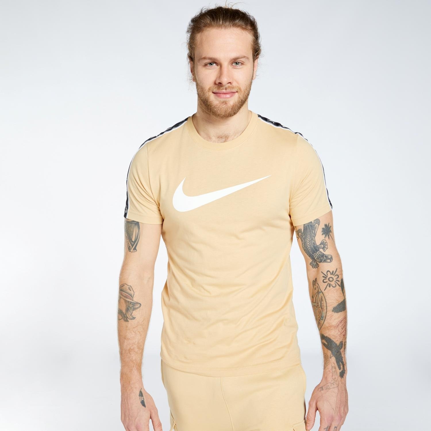 Nike Nike repeat shirt oranje heren heren