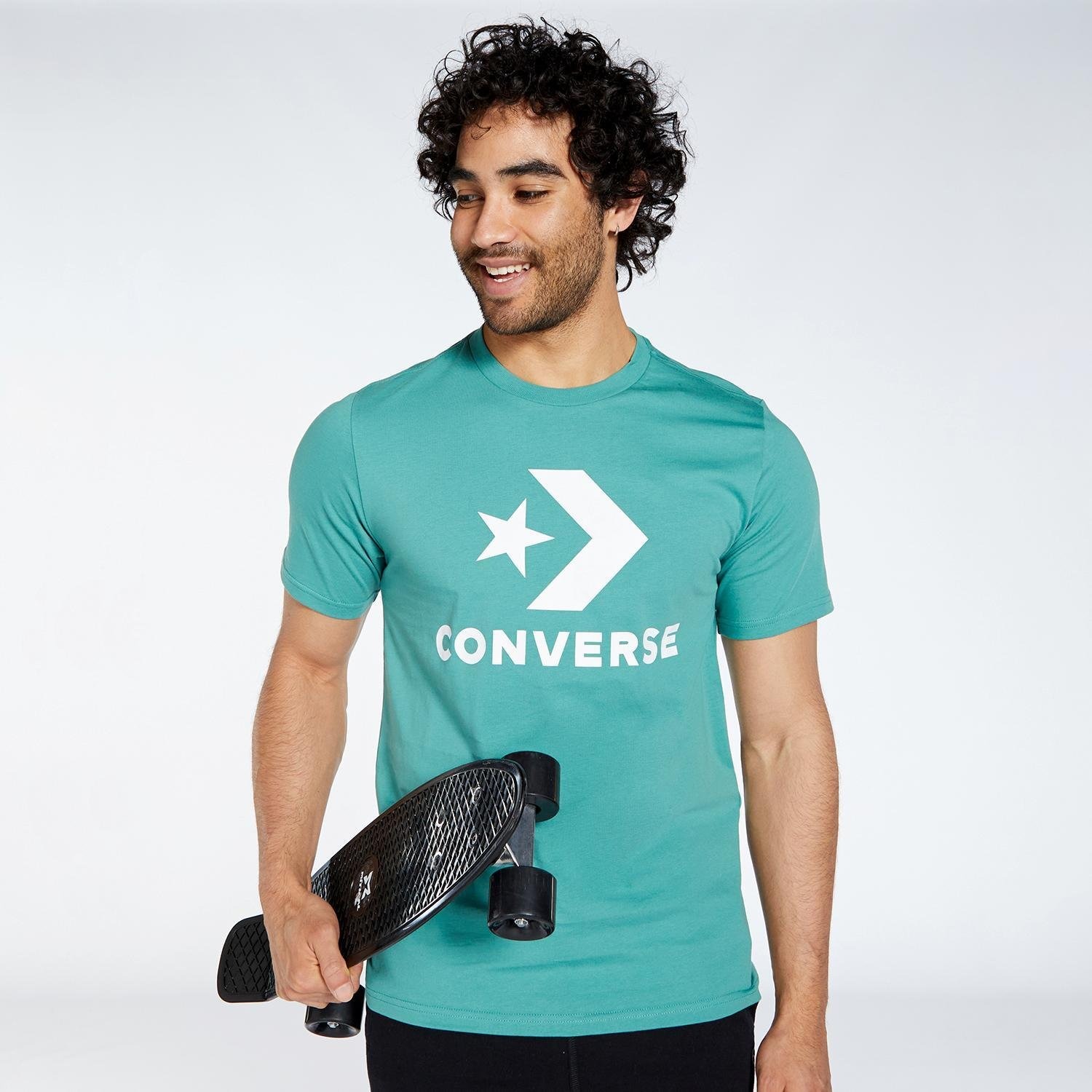 Converse Converse star chevron shirt turquoise/blauw heren heren