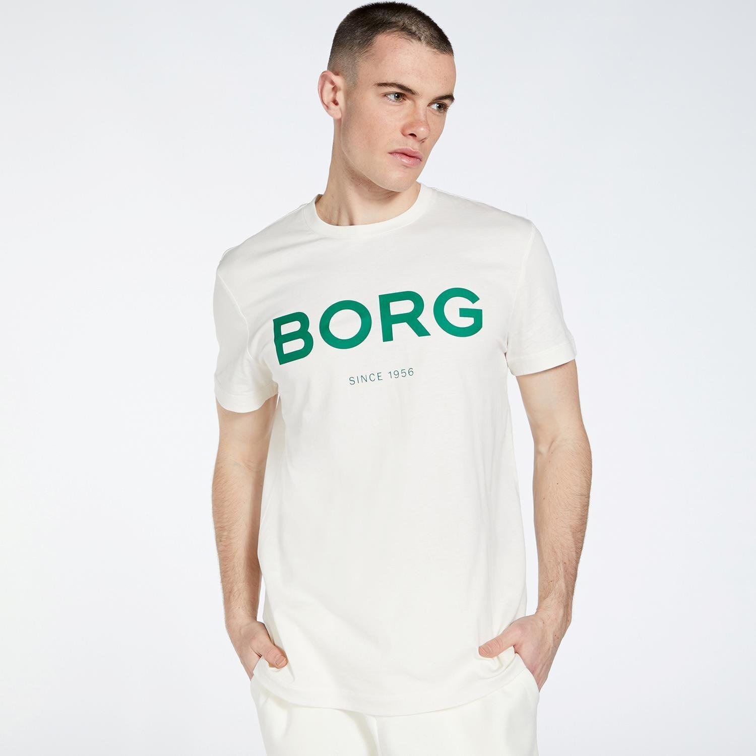 Bjorn Borg Bjorn borg logo shirt beige heren heren