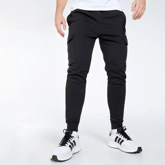 adidas Adidas regular tapered cargo joggingbroek zwart heren heren