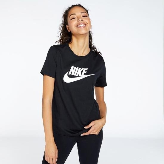 Nike Nike club logo shirt zwart dames dames