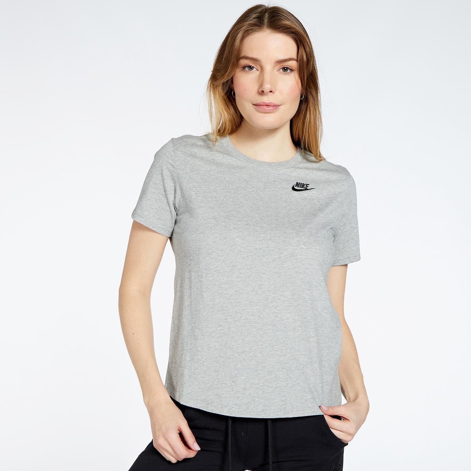 Nike Nike essentials icon futura shirt grijs dames dames