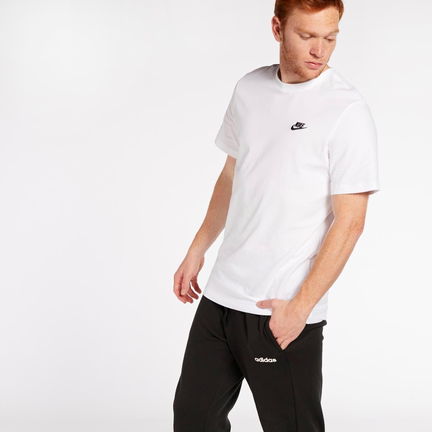 NIKE SPORTSWEAR CLUB SHIRT WIT HEREN