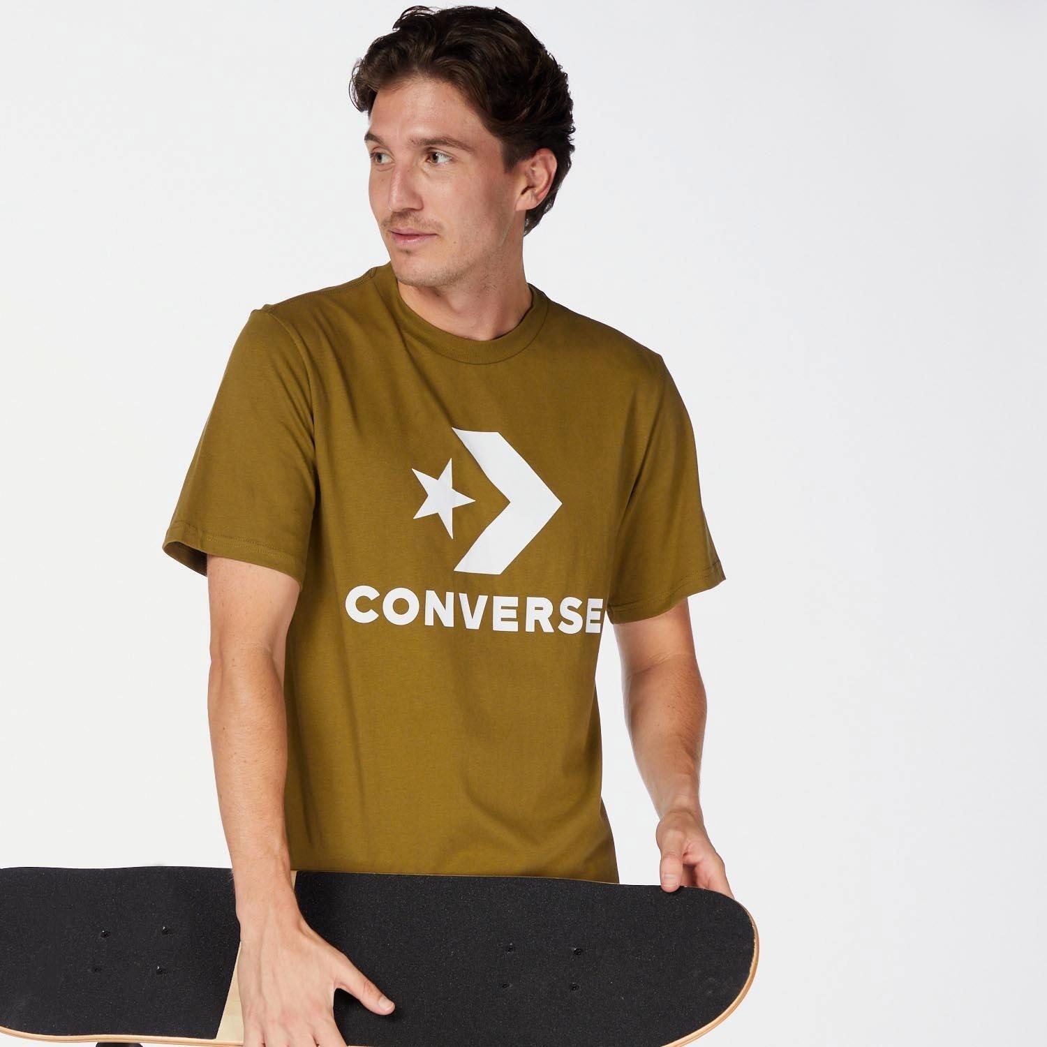Converse Converse star chevron shirt bruin heren heren