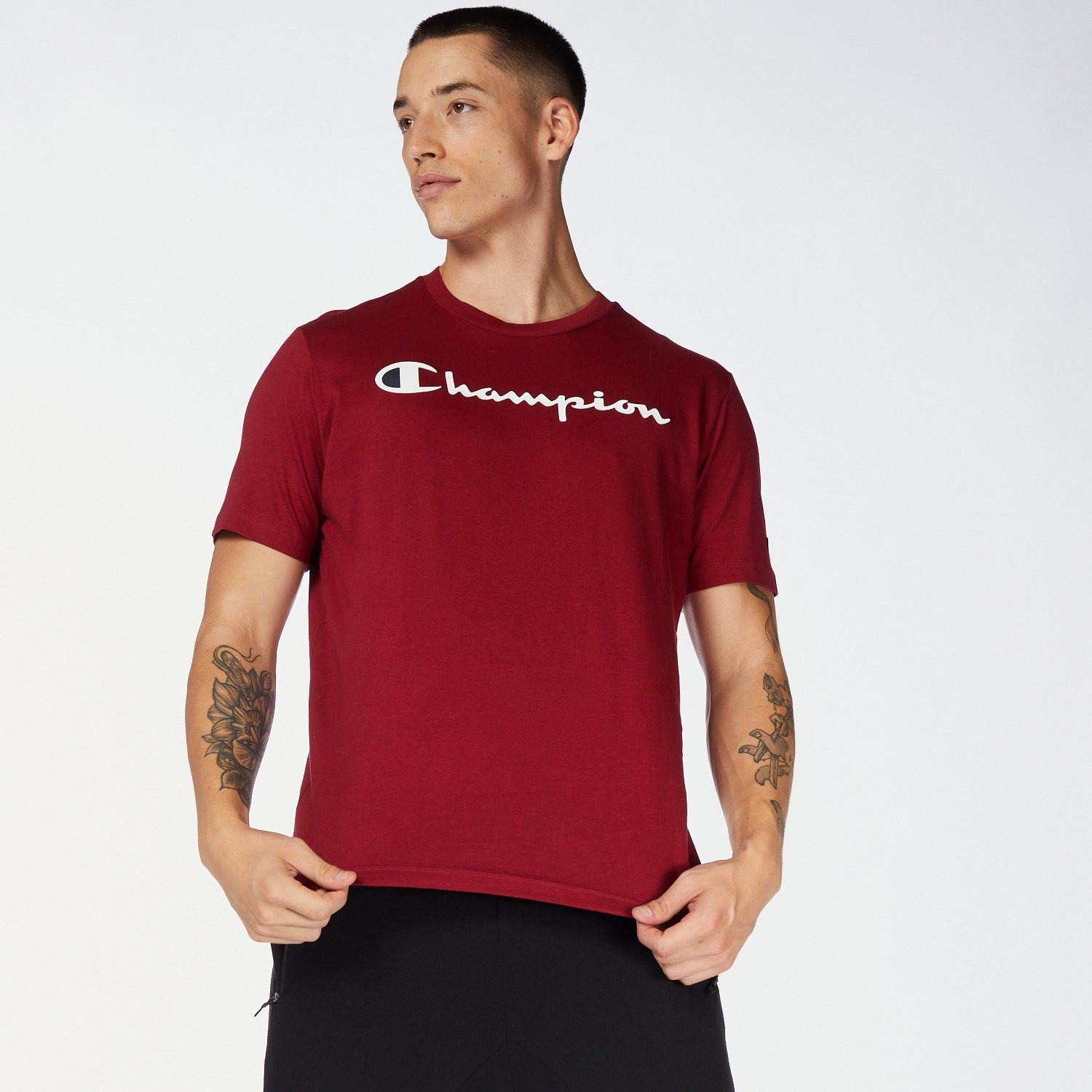 Champion Champion big logos shirt rood heren heren