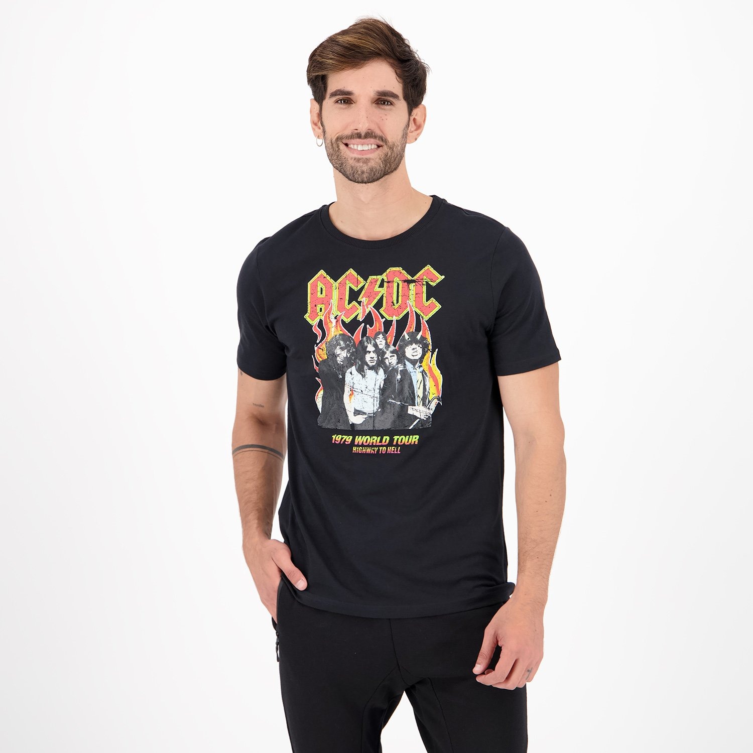 LICENSE License acdc shirt zwart heren heren