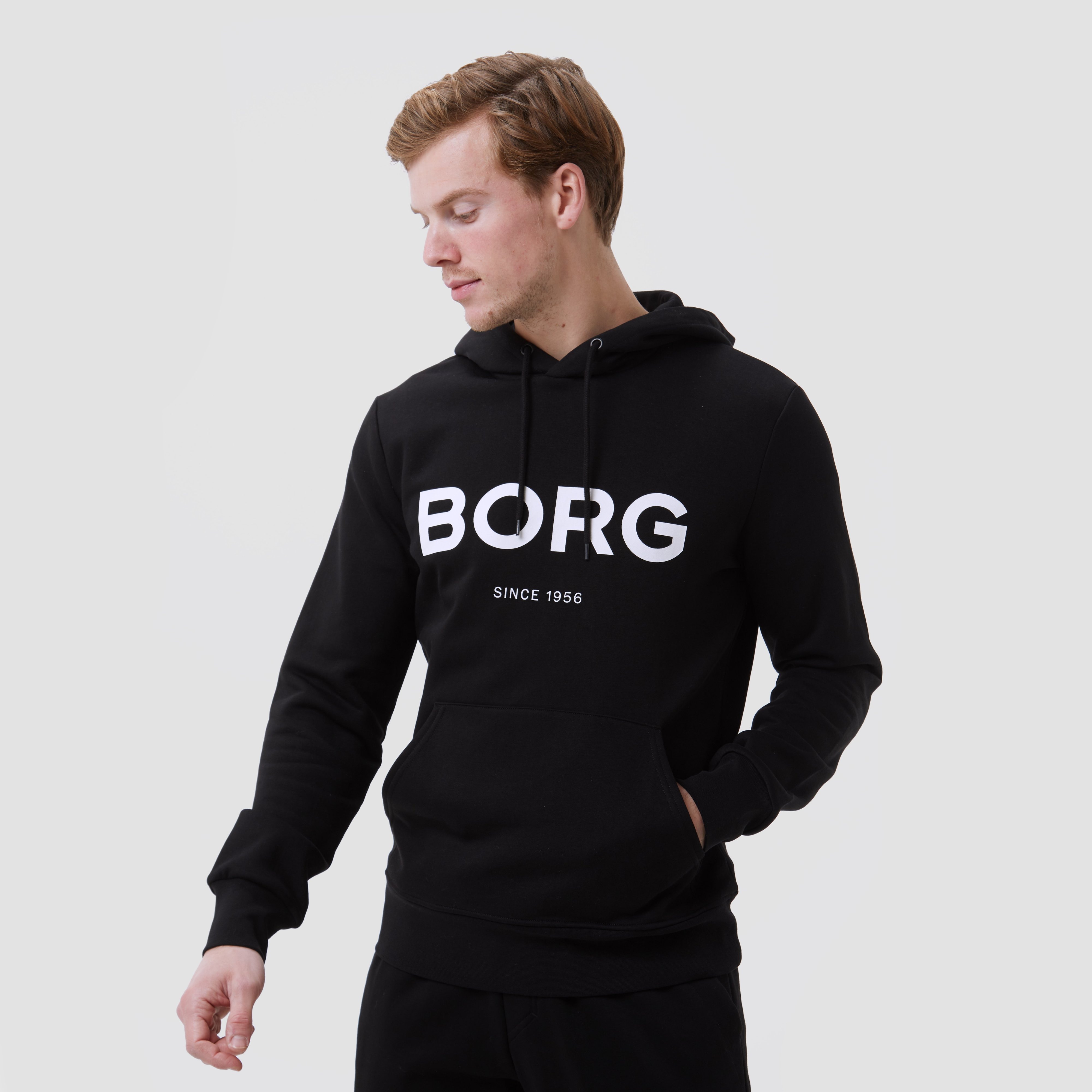 Bjorn Borg Bjorn borg logo trui zwart heren heren