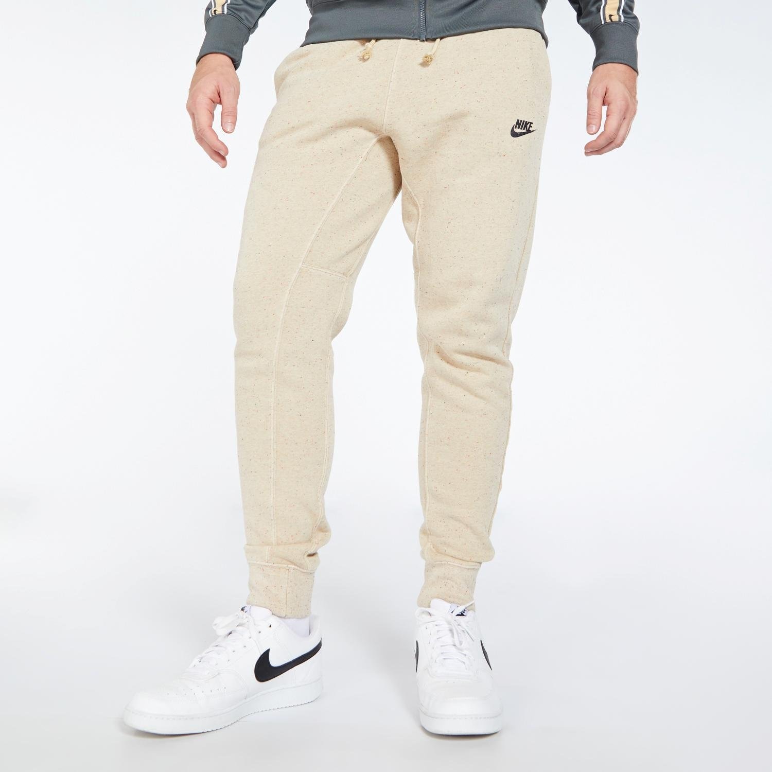 Nike Nike revival joggingbroek beige heren heren