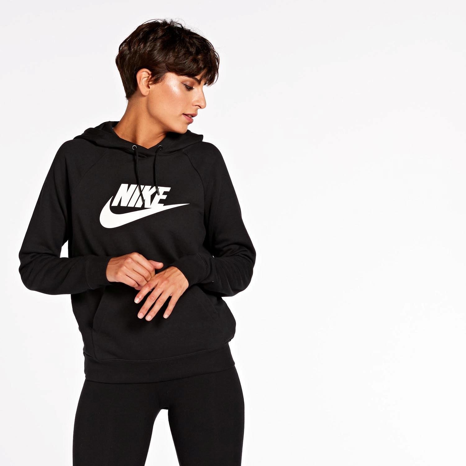 Nike Nike club logo sweater zwart dames dames