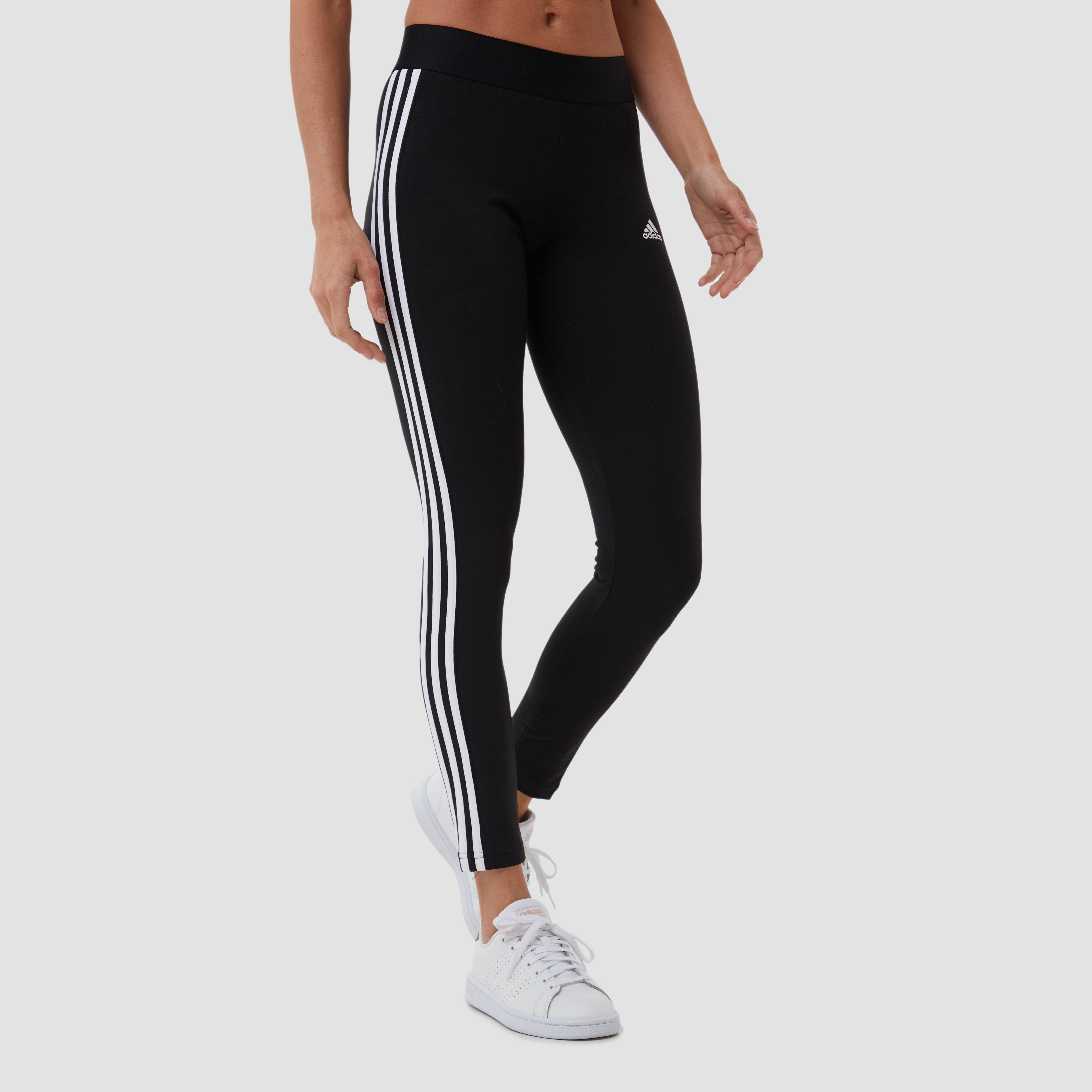 ADIDAS ESSENTIALS 3-STRIPES LEGGING ZWART