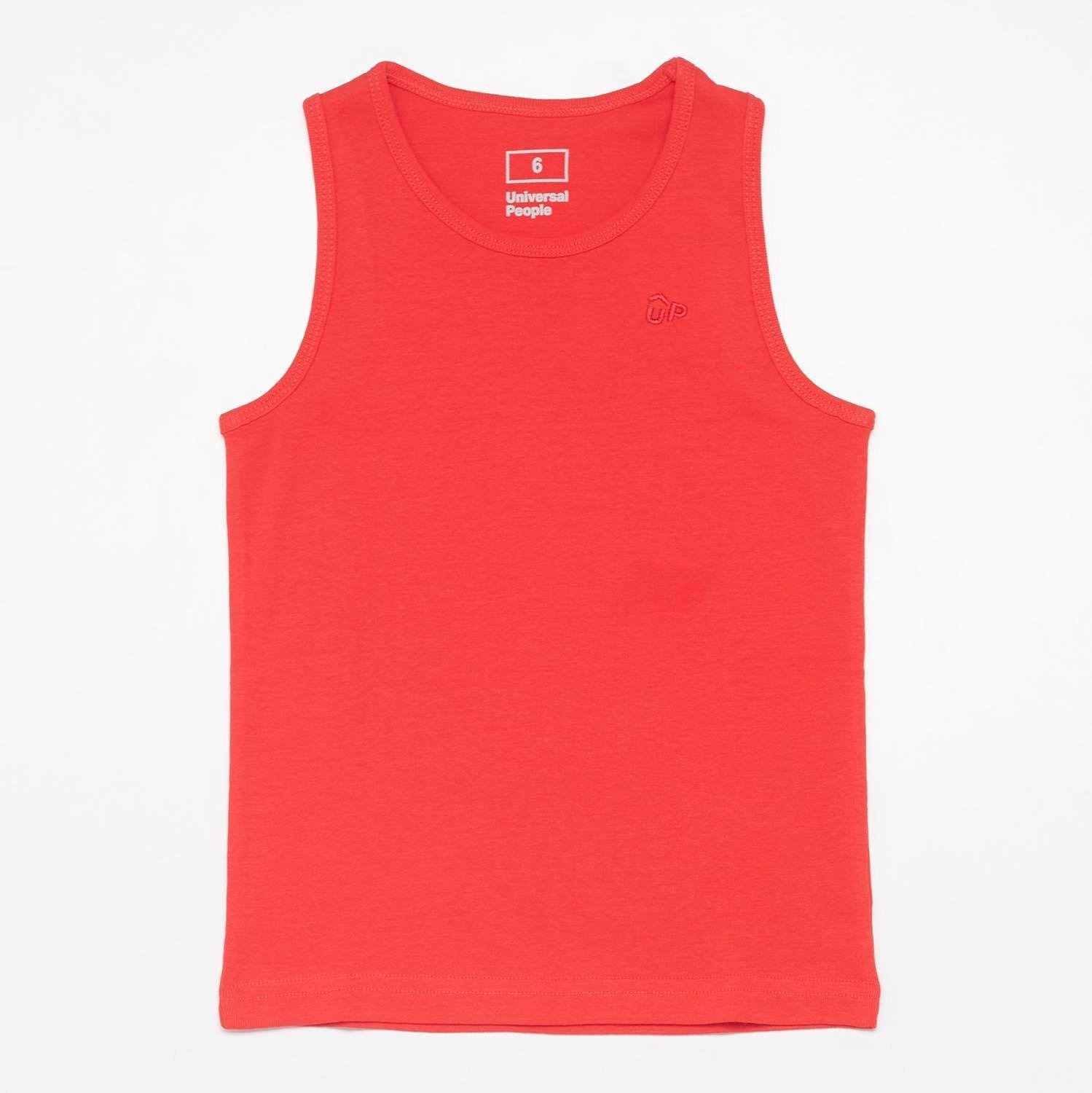 UP Up basic tanktop rood kinderen kinderen