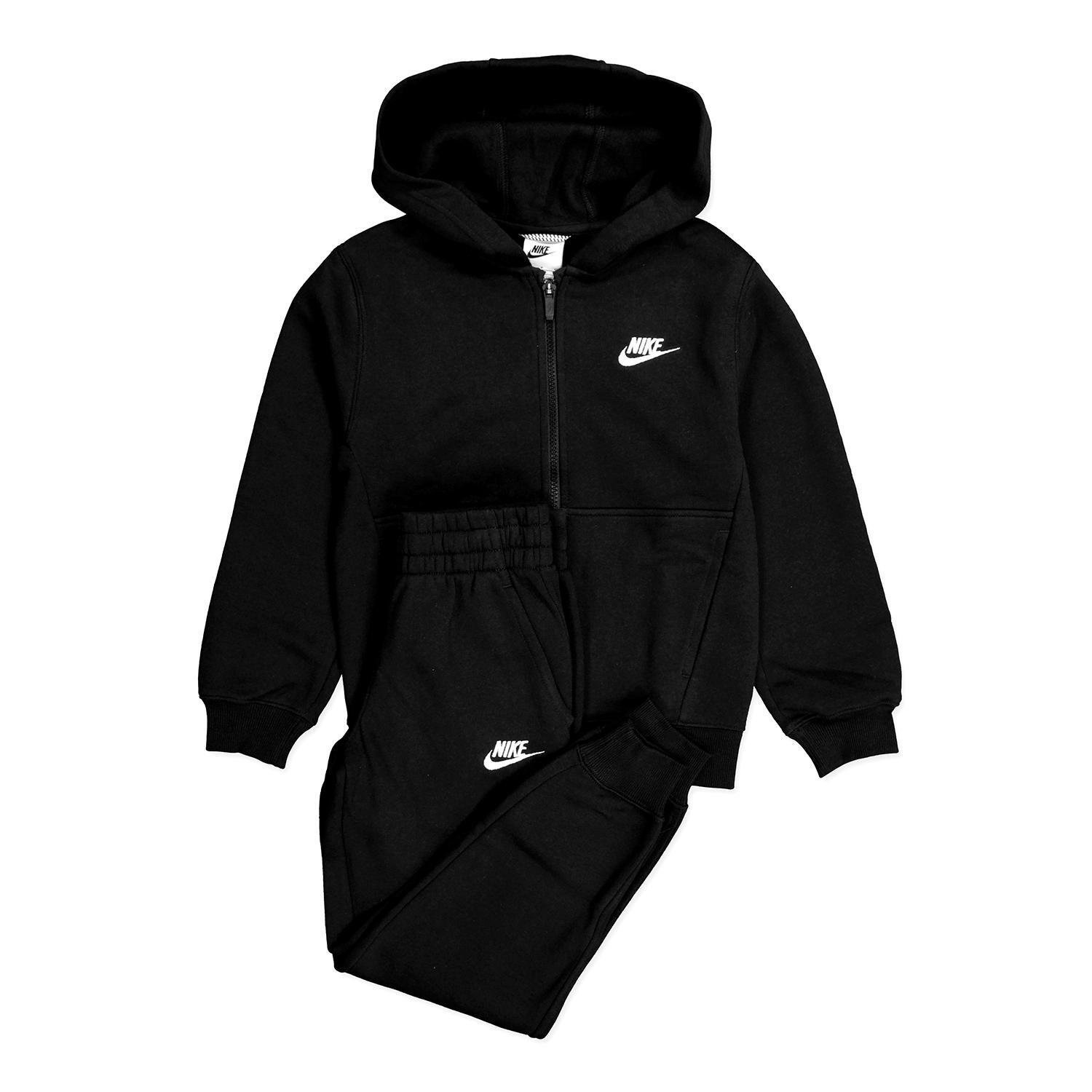 NIKE JOGGINGPAK ZWART KINDEREN