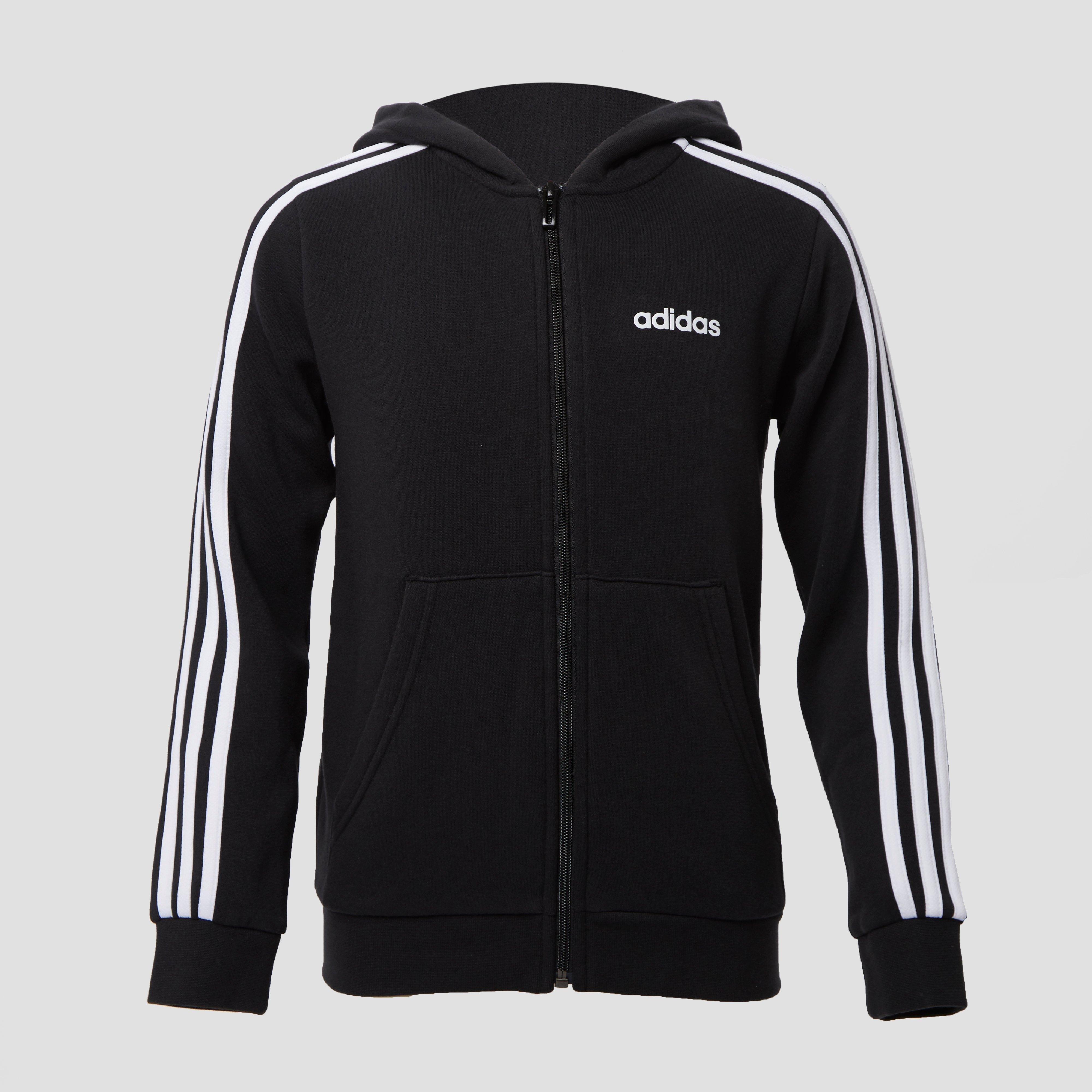 black and white adidas jacket kids