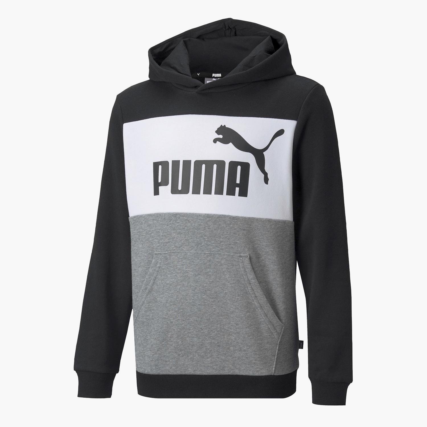 Puma Puma essentials trui zwart/grijs kinderen kinderen