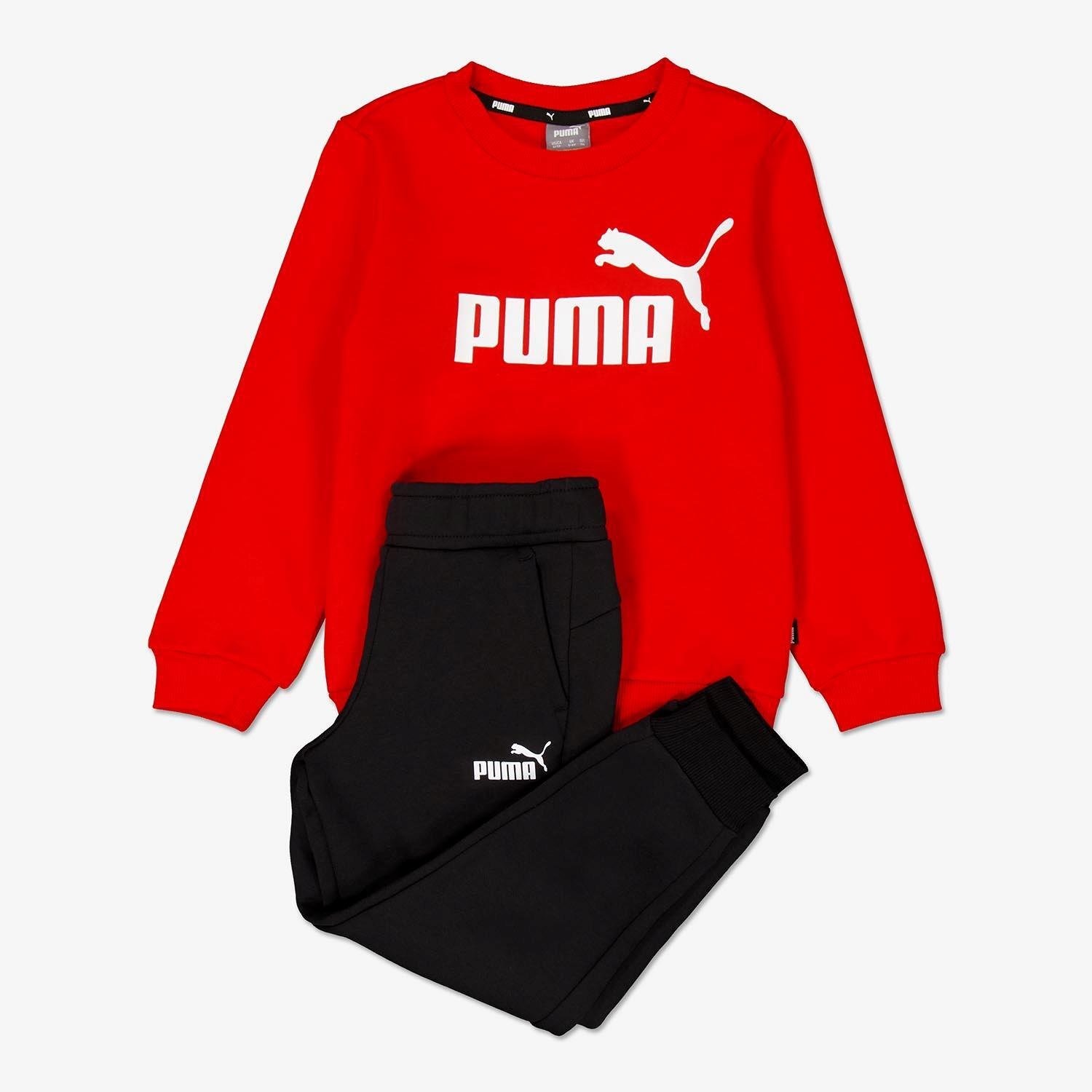 Puma Puma joggingpak rood/zwart kinderen kinderen