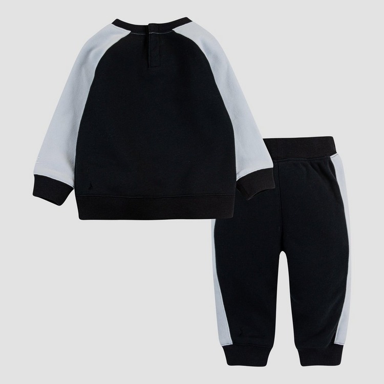 NIKE OVERSIZED FUTURA CREW JOGGINGPAK ZWART KINDEREN
