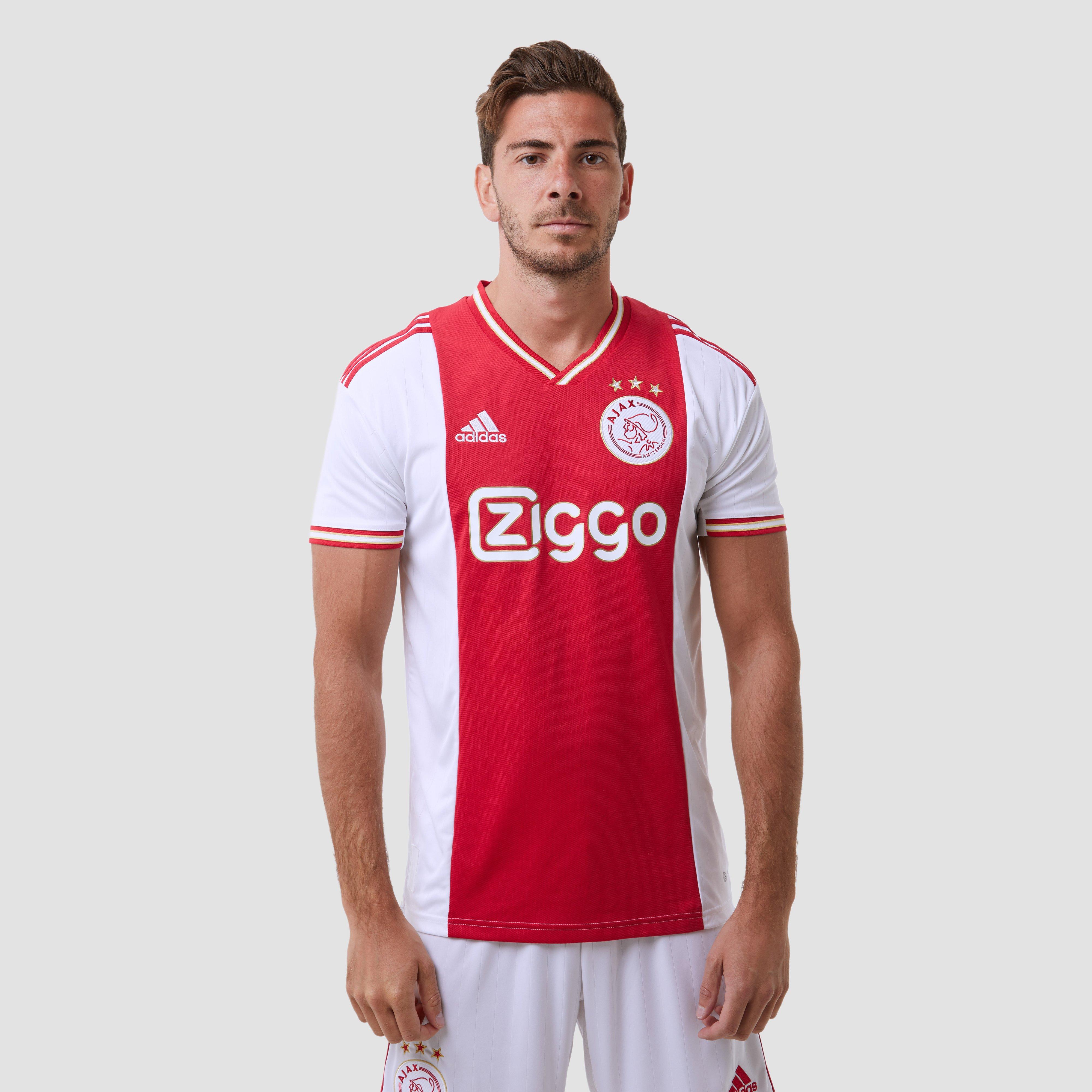 banjo zomer Interactie ADIDAS AJAX AMSTERDAM 22/23 THUISSHIRT WIT/ROOD HEREN