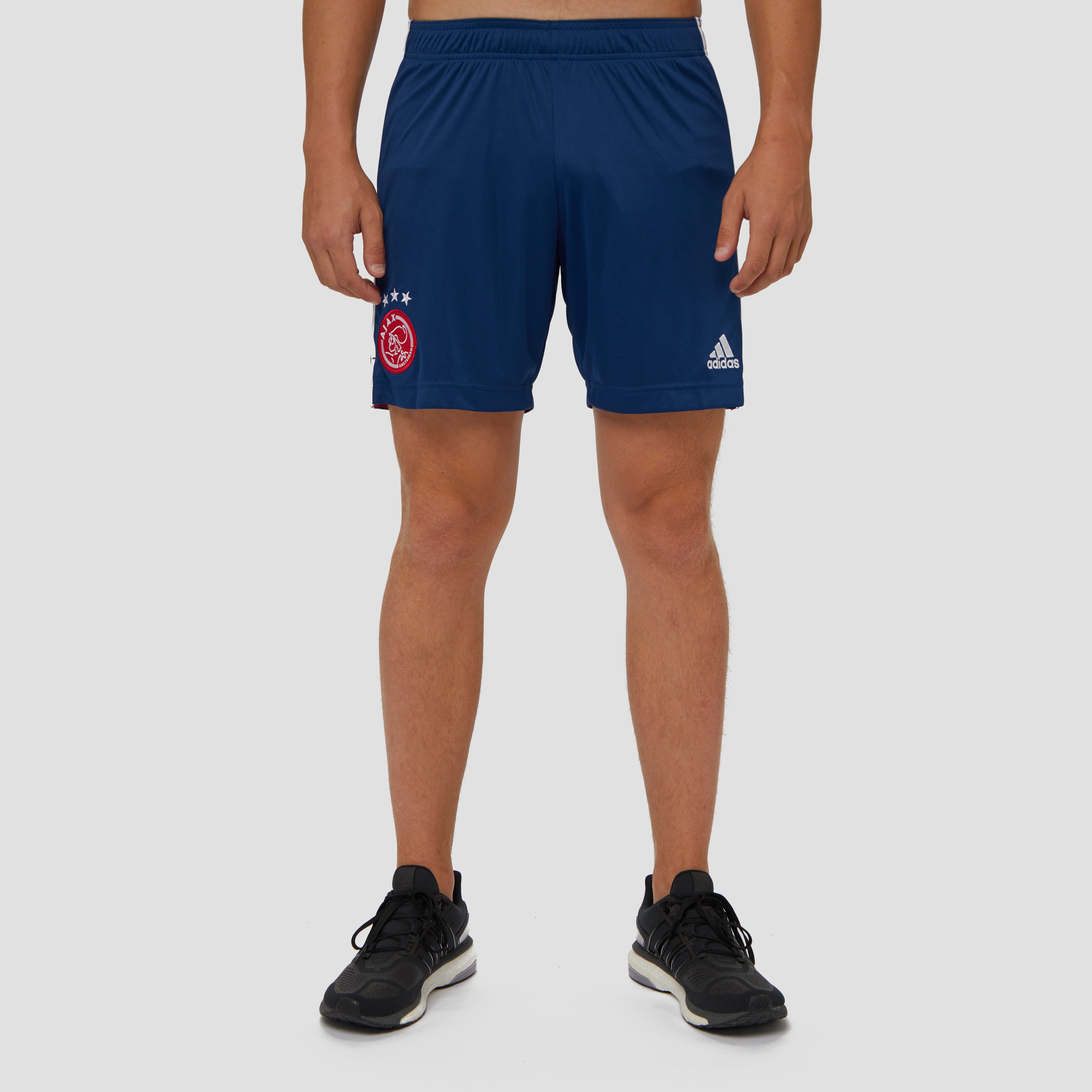 ADIDAS AFC AJAX UITSHORT 20/21 BLAUW HEREN