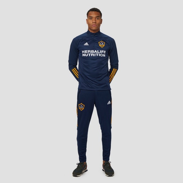 Adidas Los Angeles Galaxy Trainingsbroek 20 21 Blauw Heren