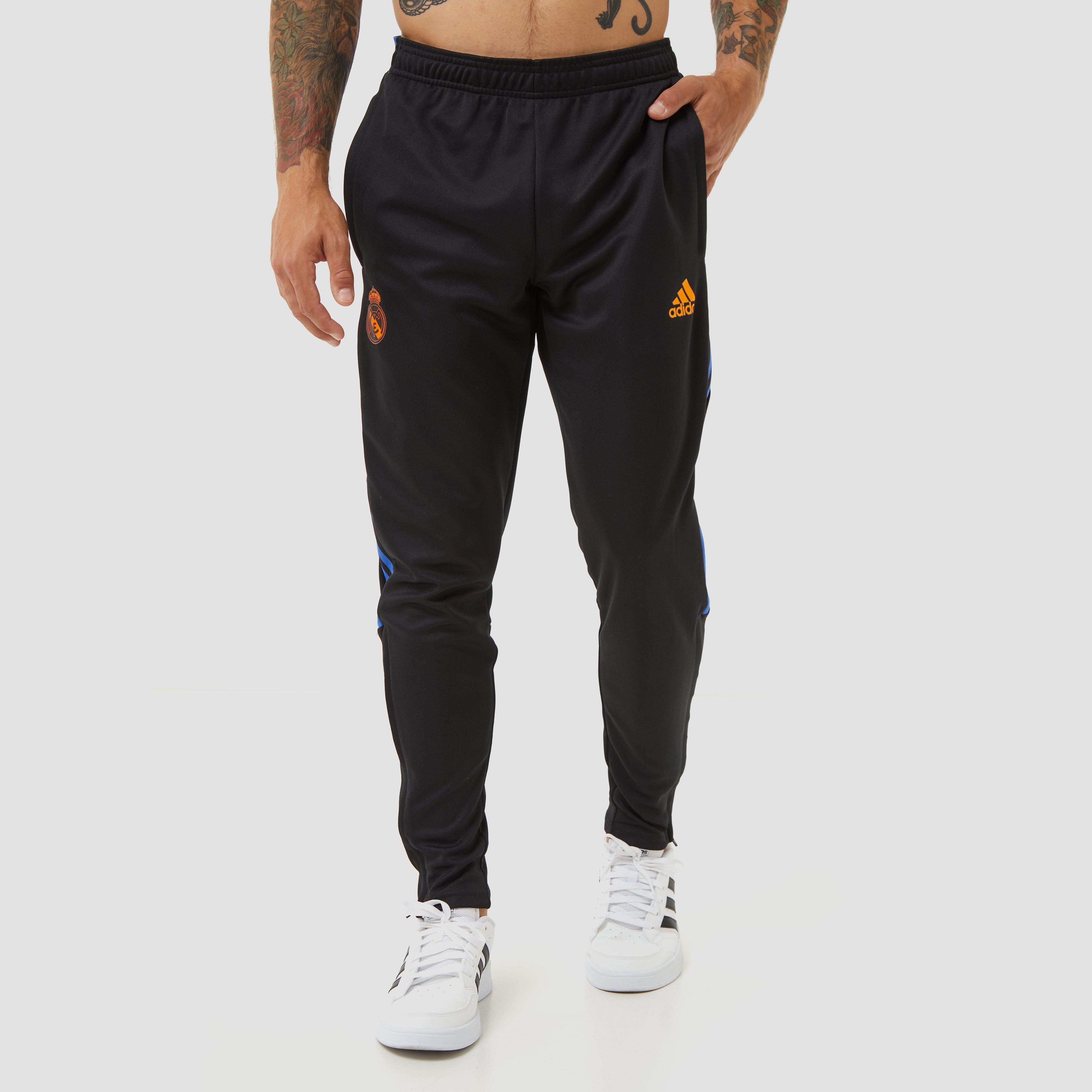 ADIDAS REAL MADRID TRAININGSBROEK 21/22 ZWART/PAARS HEREN
