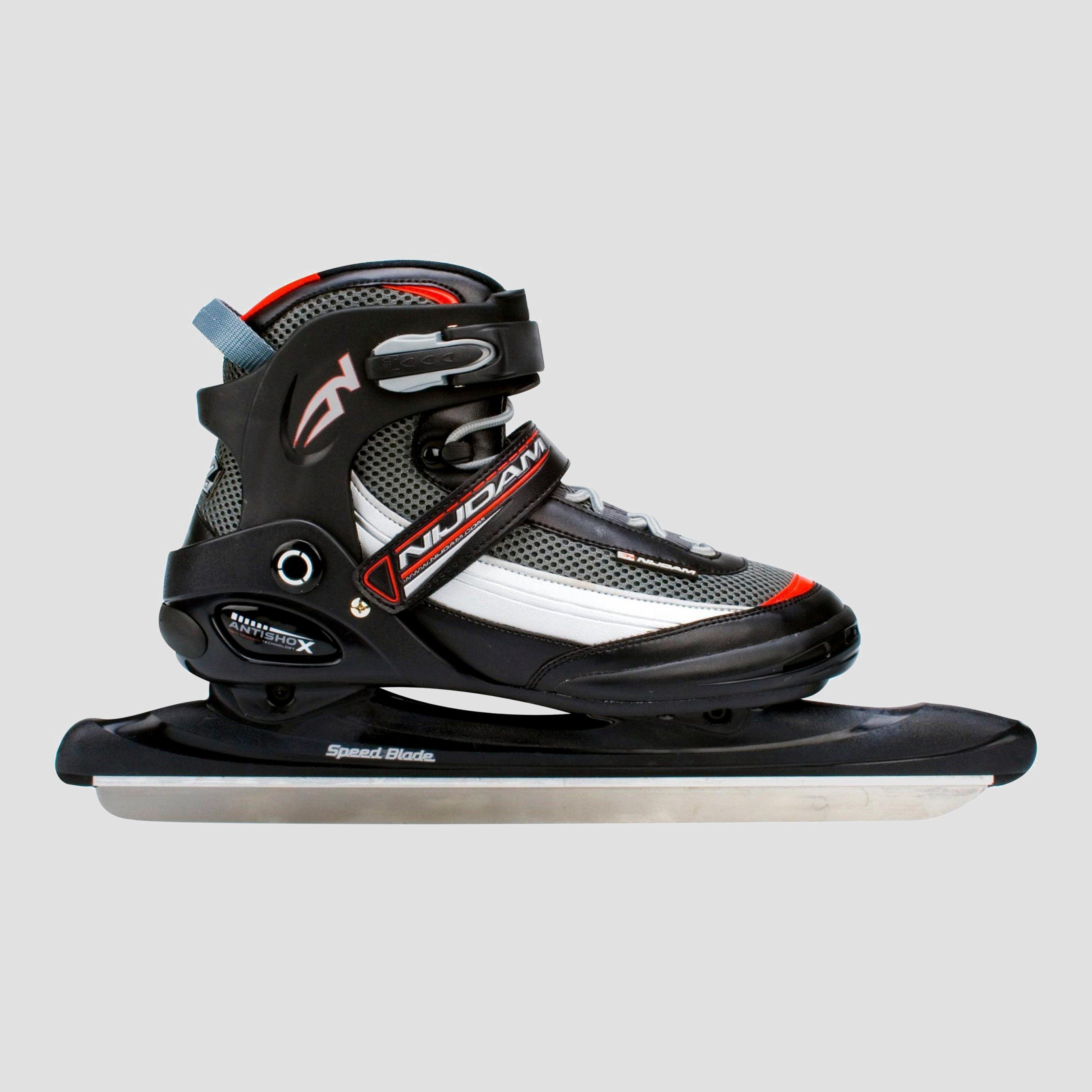NIJDAM Nijdam pro-line semisoft noren schaatsen zwart heren 8716404196417
