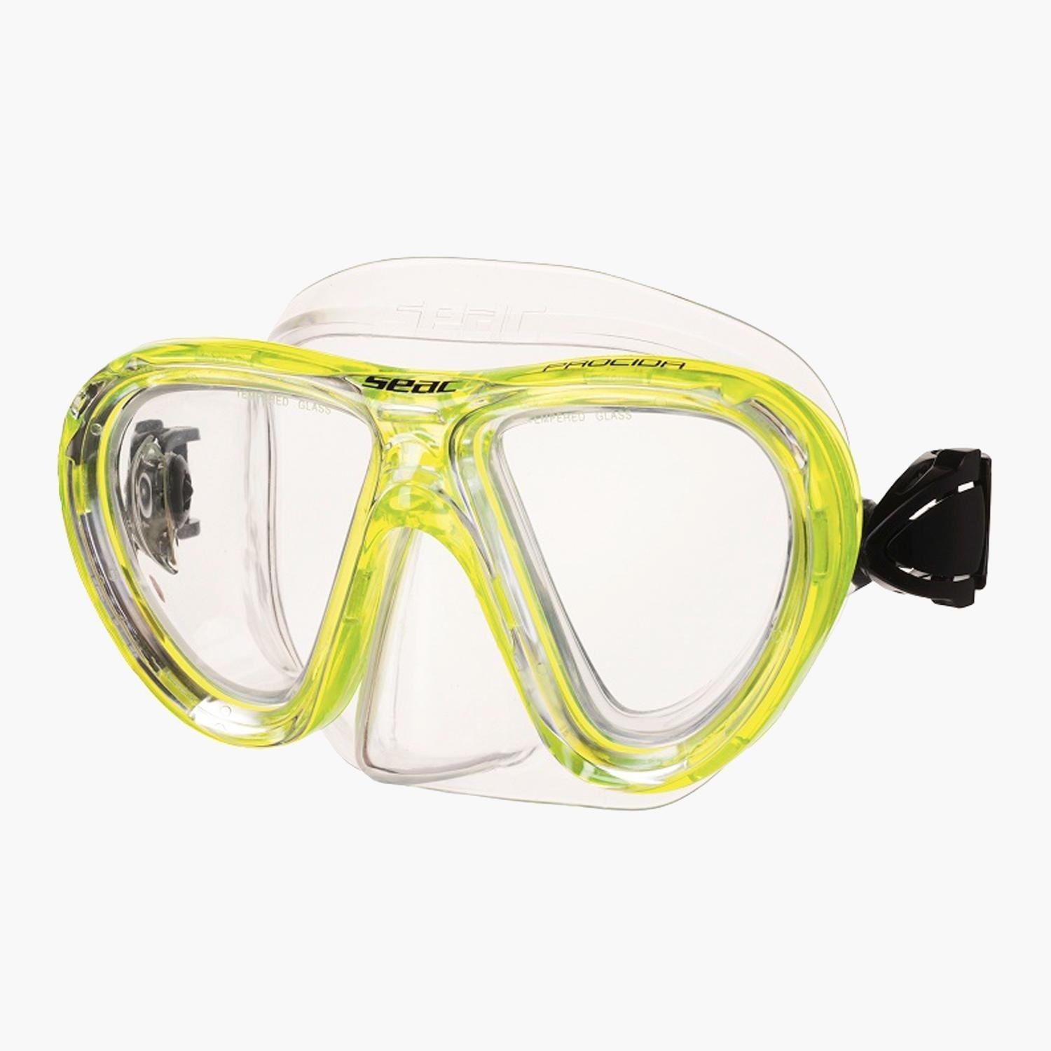 SEAC Seac procida snorkelbril geel kinderen kinderen