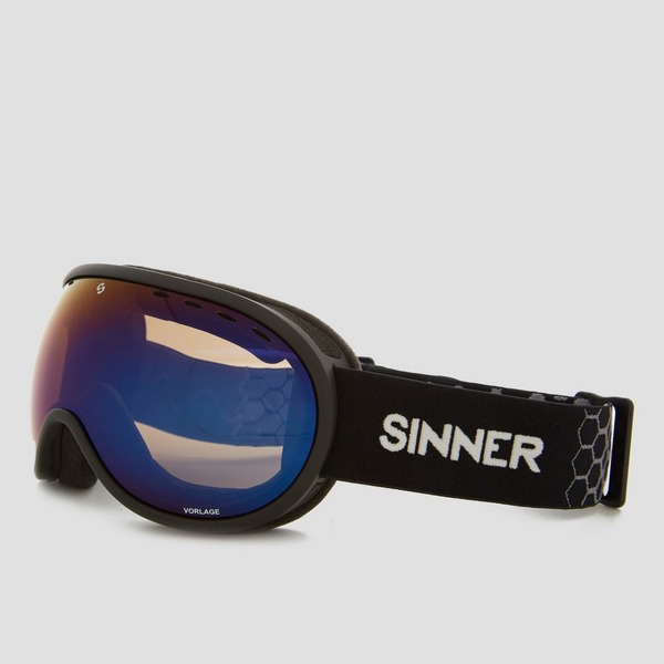 Accessoires Zonnebrillen & Eyewear Sportbrillen Blauwe skibril 
