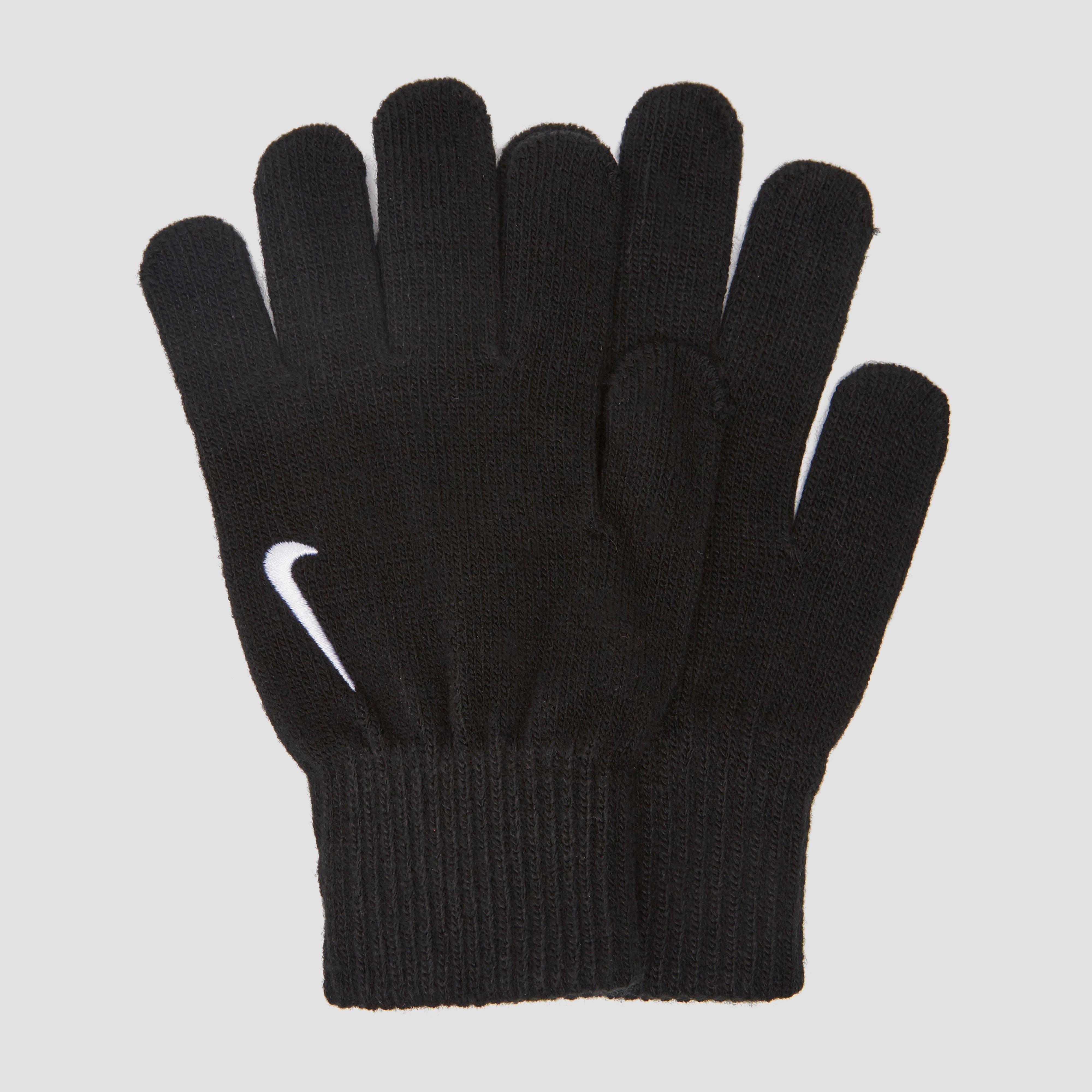 NIKE SWOOSH KNIT HANDSCHOENEN ZWART KINDEREN