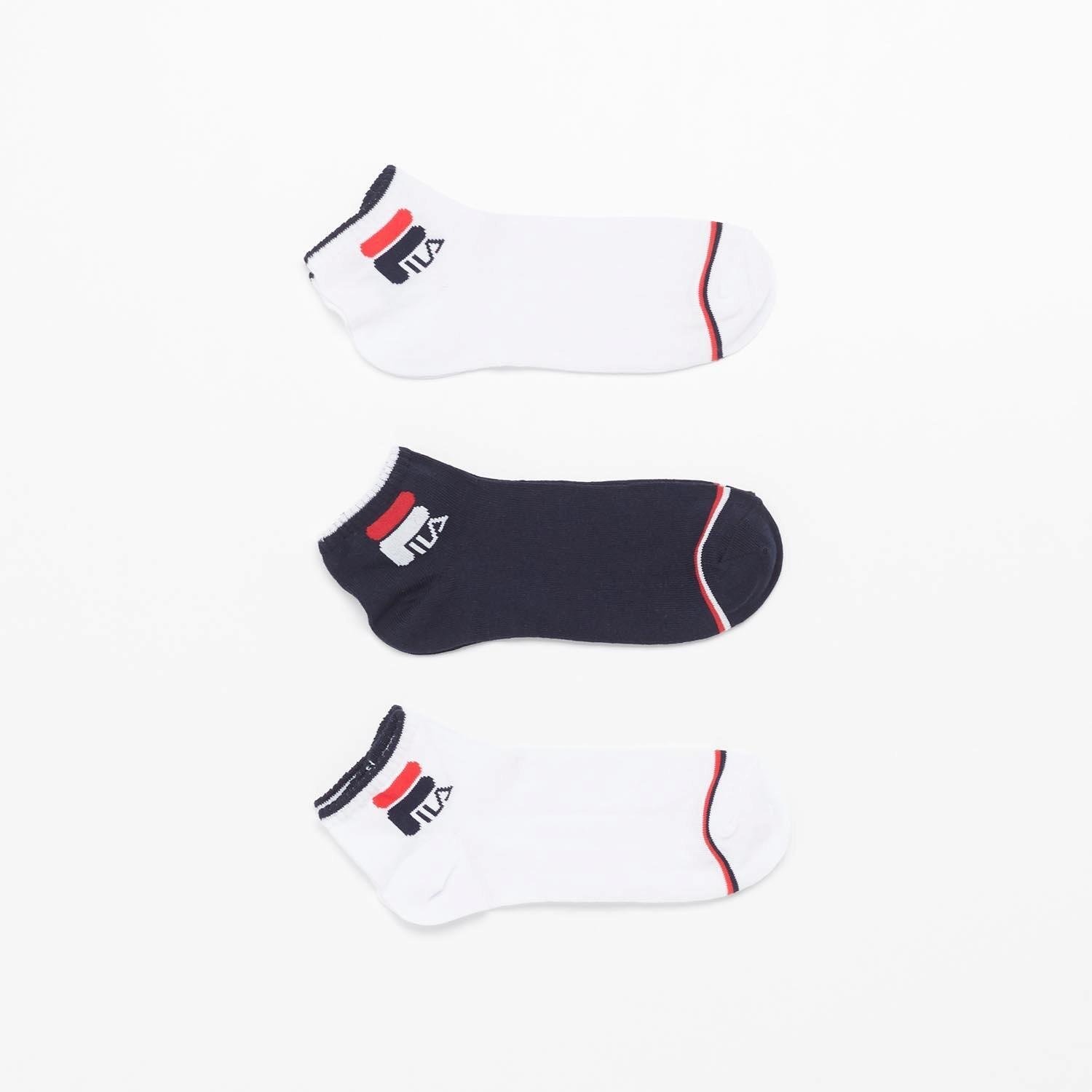 Fila Fila sokken 3-pack rood/wit heren
