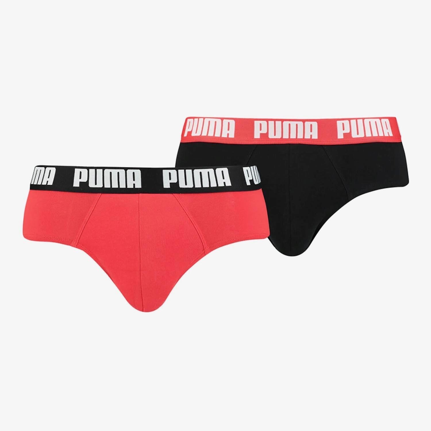Puma Puma onderbroeken rood/zwart heren heren