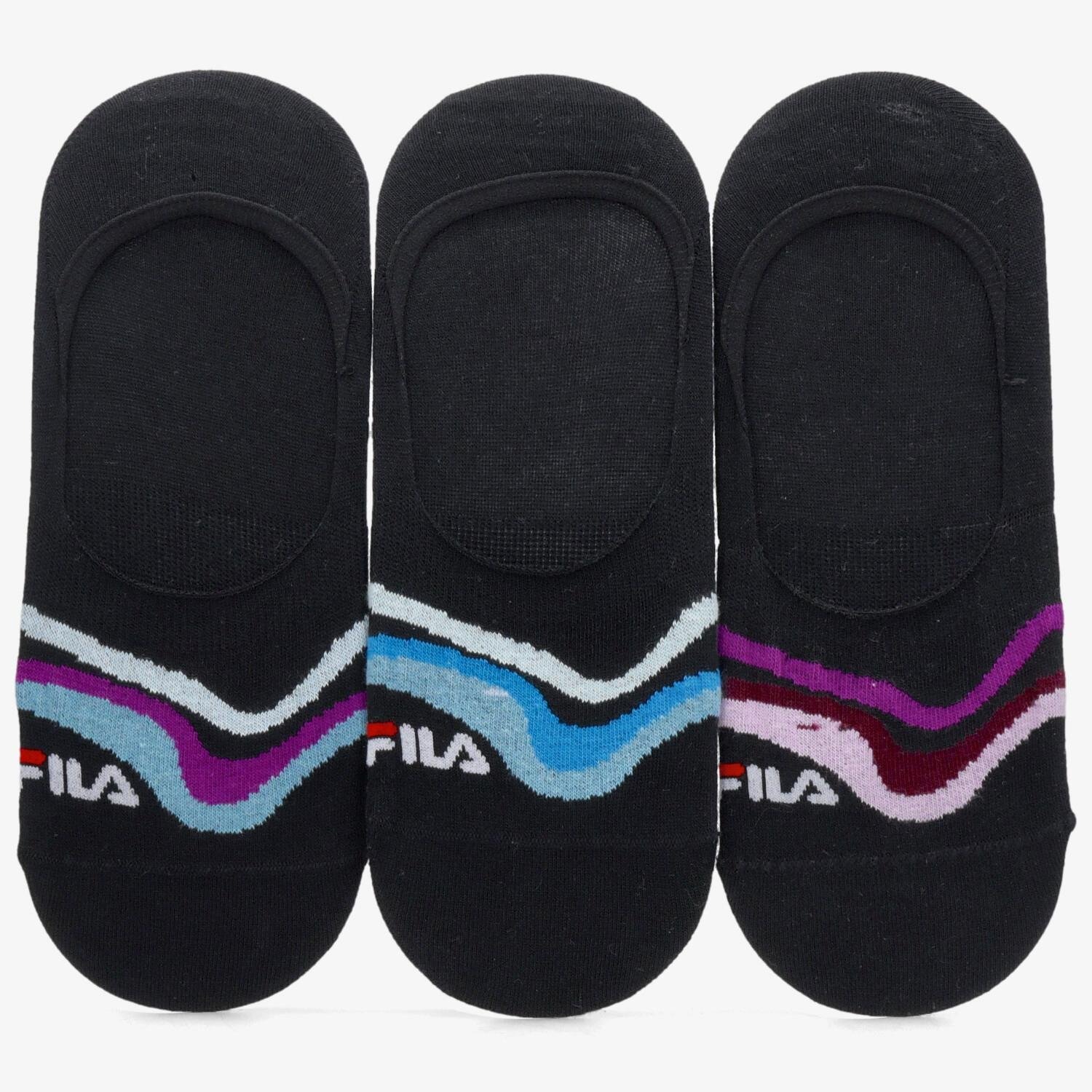 Fila Fila sokken 3-pack zwart dames