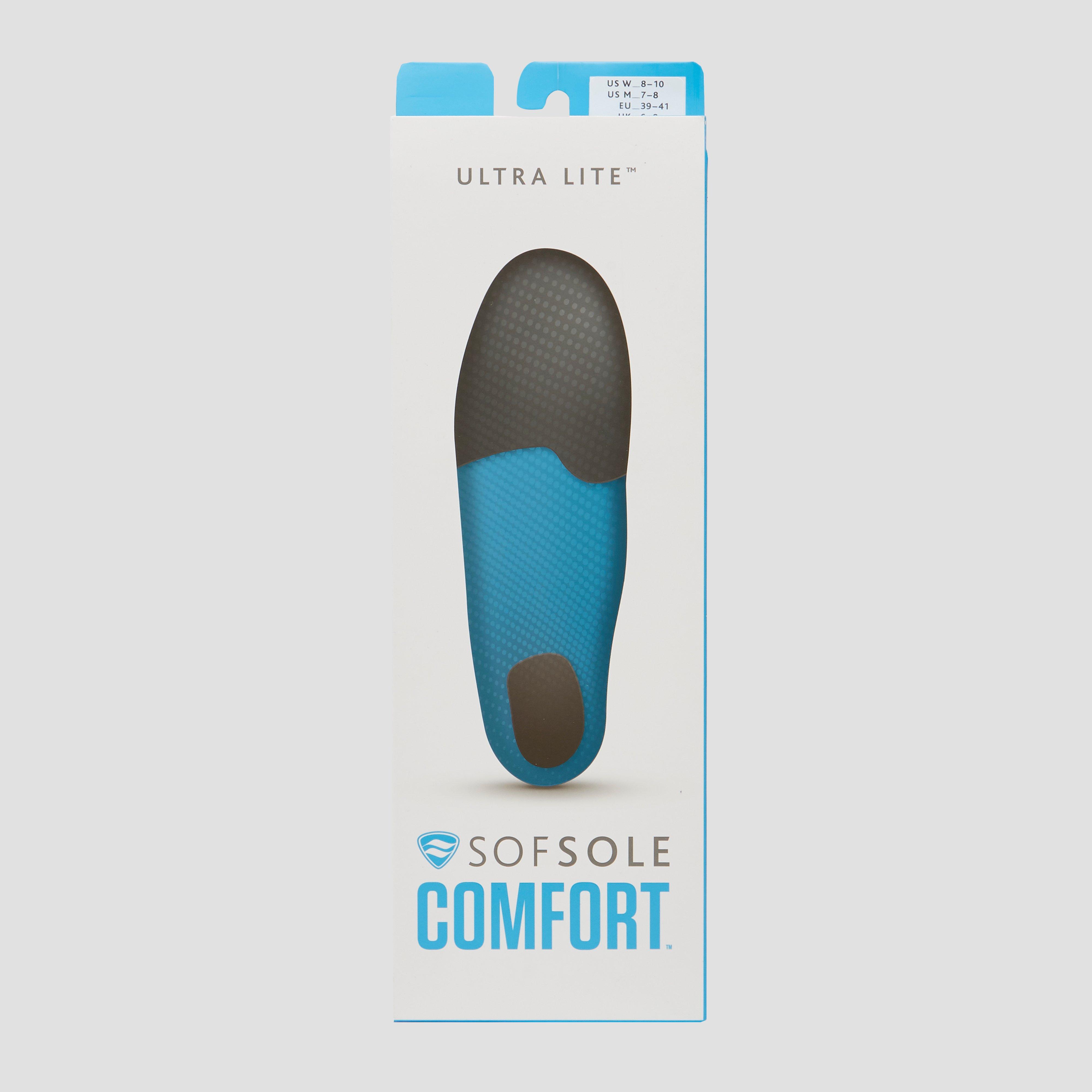 SOFSOLE ULTRA LITE INLEGZOOL ZWART/BLAUW