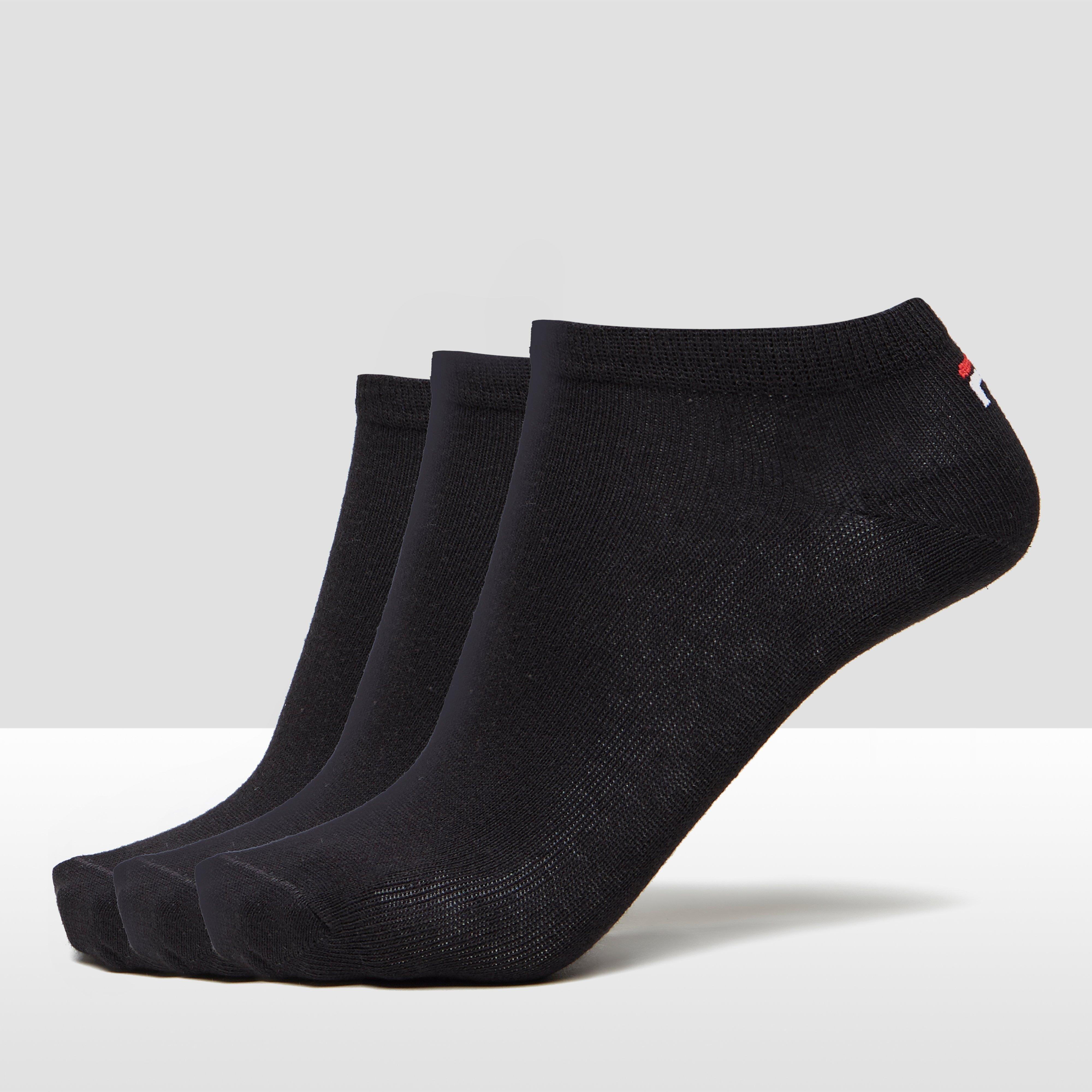 FILA SNEAKERSOKKEN 3-PACK ZWART UNISEX
