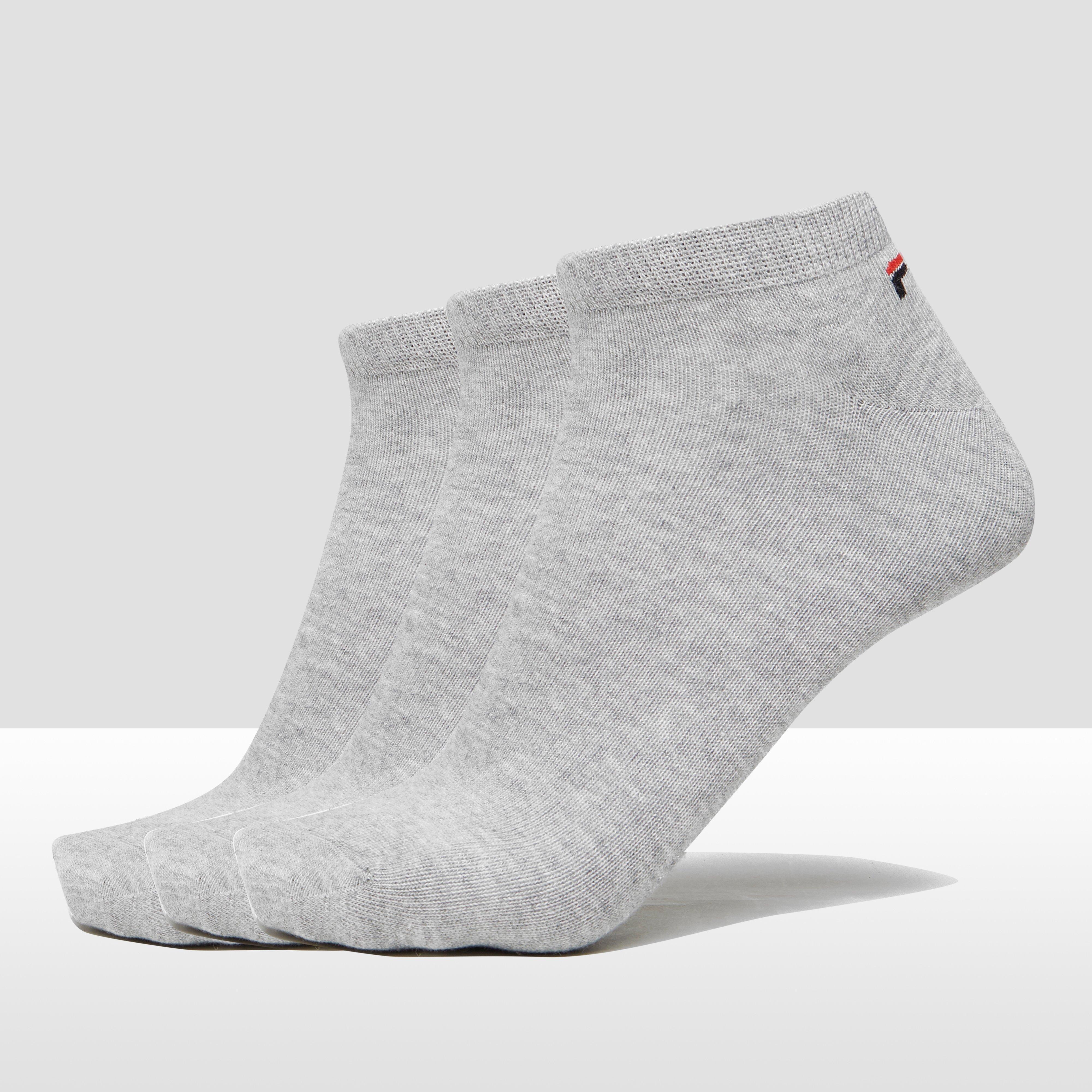 FILA SNEAKERSOKKEN 3-PACK GRIJS UNISEX