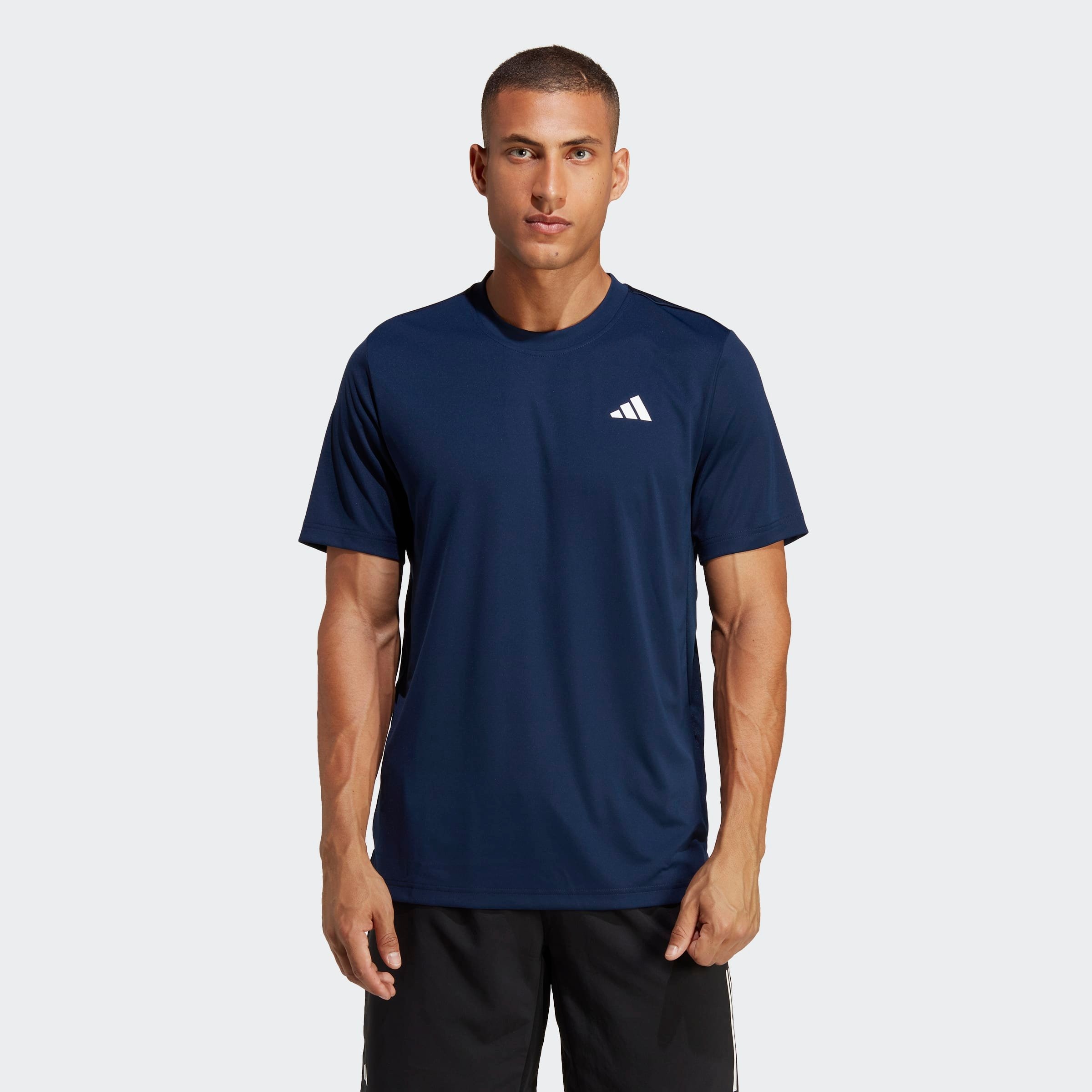 ADIDAS CLUB TENNISSHIRT BLAUW HEREN