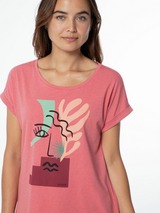 PROTEST PRTDAY SHIRT ROZE/ROOD DAMES