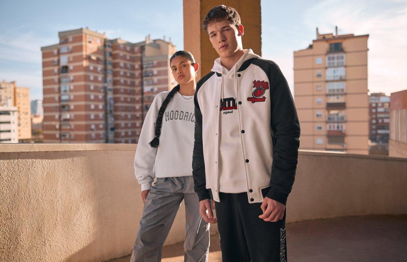 Modelos vistinedo los outfits streetwear exclusivos de JD