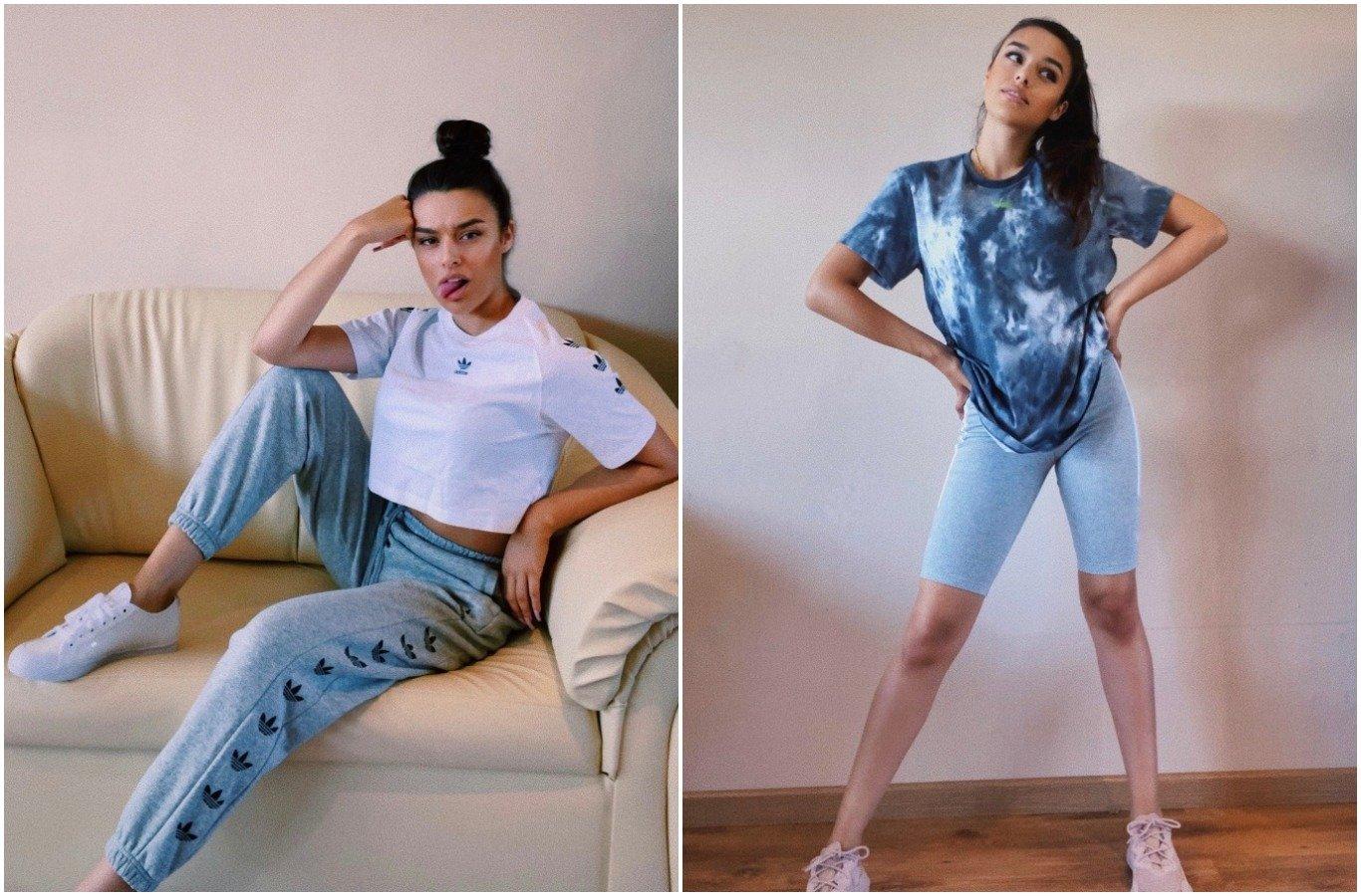 Marta Diaz looks casuales