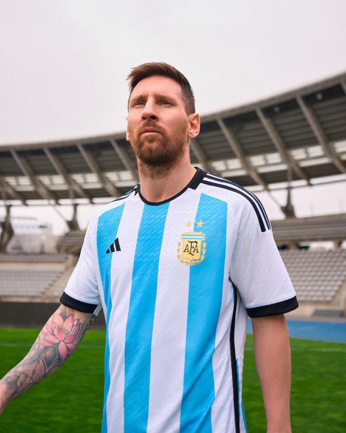 Equipación 2022 de la selección argentina de fútbol