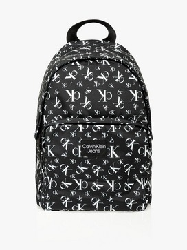 All-Over Monogram Logo Patch Backpack
