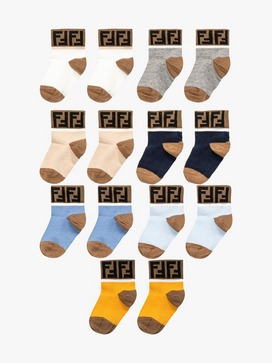 Baby FF Logo Socks 7-Pack