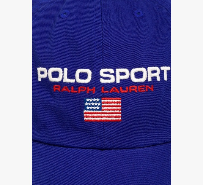 Embroidered Polo Sport Logo Cap