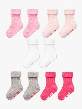 Baby Five Pack Newborn Socks