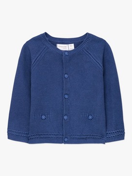 Baby Knit Button-Up Cardigan