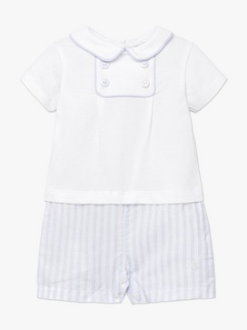 Baby Polo Striped Shortall