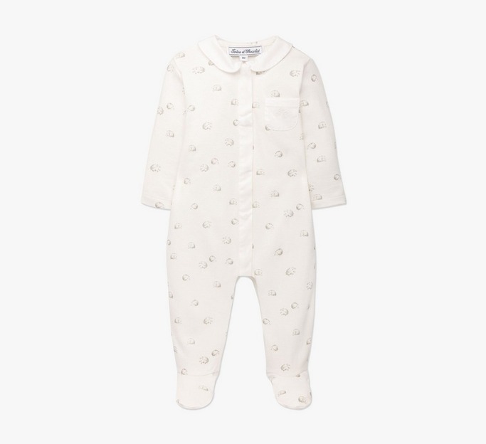 Baby Hedgehog Babygrow & Bunny Blanket Comforter Gift Set