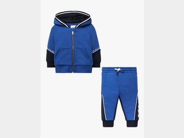 Clothing Kids Girls Boys Plain Pullover Fleece Tracksuit Set Top Bottom Back to School Jogging Suit Age 5 6 7 8 9 10 11 12 13 Years