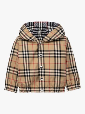 Baby Mackenzie Reversible Check Jacket